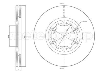METELLI 23-1675C EAN: 8032747177471.