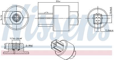 NISSENS 301020 Číslo výrobce: 6ZL351028151. EAN: 5707286538368.