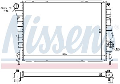 NISSENS 60059 EAN: 5707286190986.