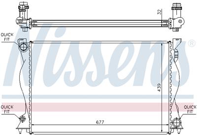 NISSENS 60234A Číslo výrobce: 376749441. EAN: 5707286191075.