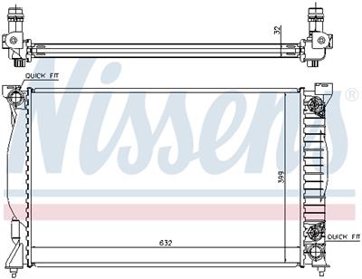 NISSENS 60300A Číslo výrobce: 376790531. EAN: 5707286191181.