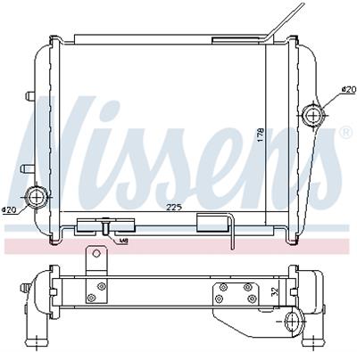 NISSENS 60362 Číslo výrobce: 376717234. EAN: 5707286382572.