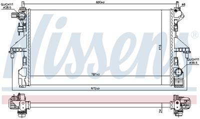 NISSENS 606169 EAN: 5707286424401.