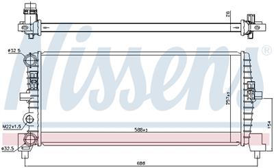 NISSENS 606239 EAN: 5707286427037.