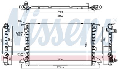 NISSENS 606463 EAN: 5707286440814.