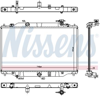 NISSENS 606698 EAN: 5707286475380.