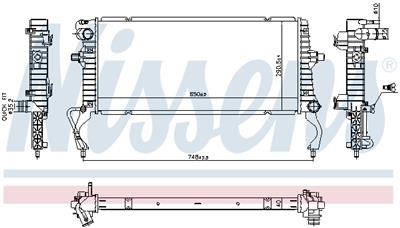 NISSENS 607023 EAN: 5707286535176.