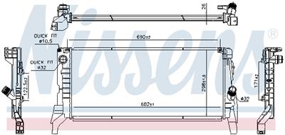 NISSENS 607103 EAN: 5707286541177.