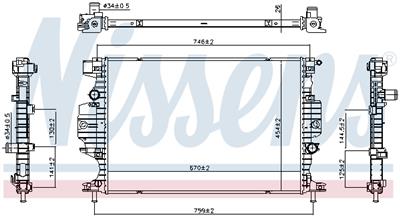 NISSENS 607230 EAN: 5707286548664.