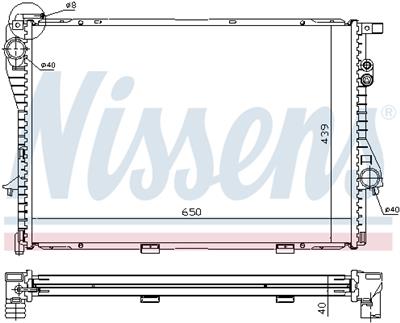 NISSENS 60752A Číslo výrobce: 376712231. EAN: 5707286193529.