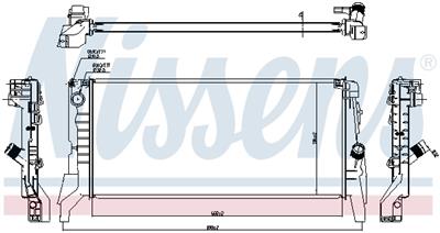 NISSENS 60861 Číslo výrobce: 70827985. EAN: 5707286411333.
