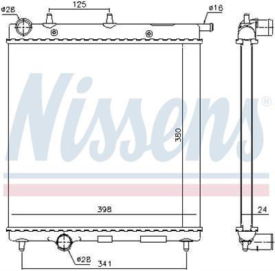 NISSENS 61278 EAN: 5707286195479.