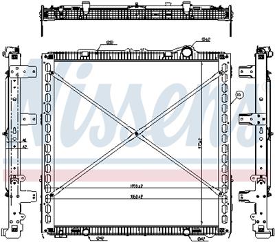NISSENS 61449 Číslo výrobce: 376903041. EAN: 5707286374829.