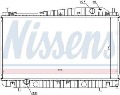 NISSENS 61638 EAN: 5707286197190.