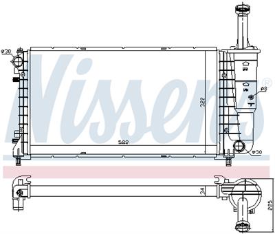 NISSENS 61898 EAN: 5707286198944.