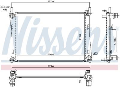 NISSENS 62028A EAN: 5707286199453.