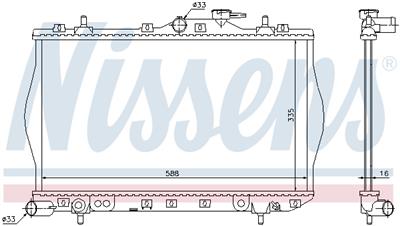 NISSENS 622971 Číslo výrobce: 376762041. EAN: 5707286201491.