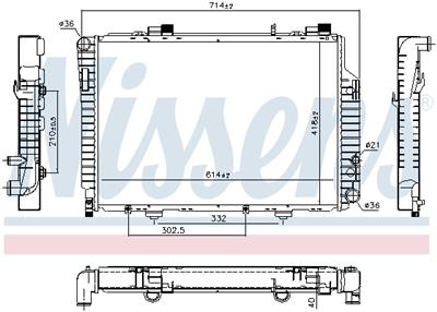 NISSENS 62618 EAN: 5707286203877.