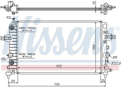 NISSENS 630702 EAN: 5707286209329.