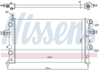 NISSENS 63091 EAN: 5707286209619.