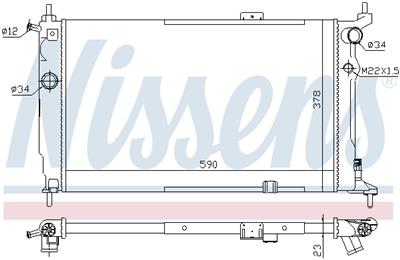 NISSENS 63252A EAN: 5707286210387.