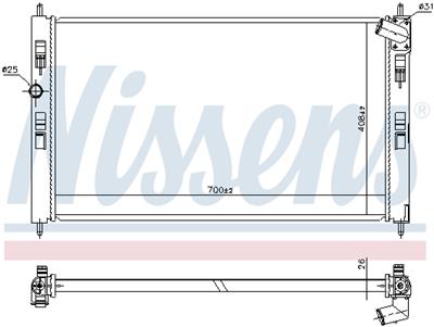 NISSENS 636032 EAN: 5707286399518.