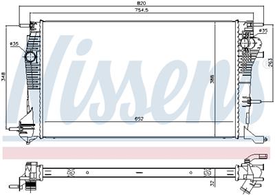 NISSENS 637617 EAN: 5707286346628.