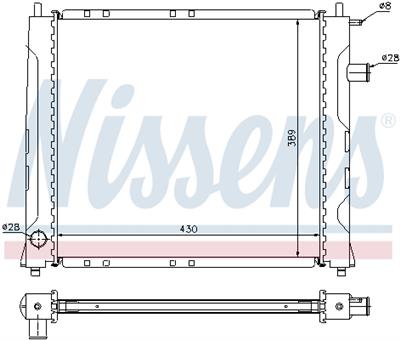 NISSENS 642091 EAN: 5707286217669.