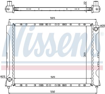 NISSENS 642161 EAN: 5707286217768.