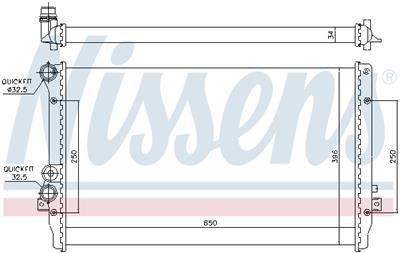 NISSENS 65012 EAN: 5707286221154.