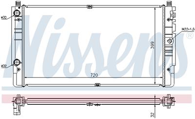 NISSENS 65238A Číslo výrobce: 376773774. EAN: 5707286221987.