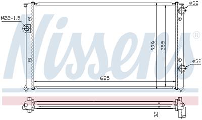 NISSENS 65243 Číslo výrobce: 376714494. EAN: 5707286222076.