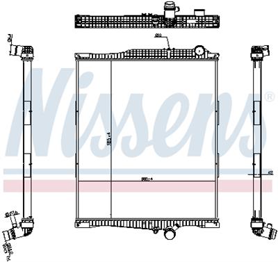 NISSENS 654790 Číslo výrobce: 376906321. EAN: 5707286481695.