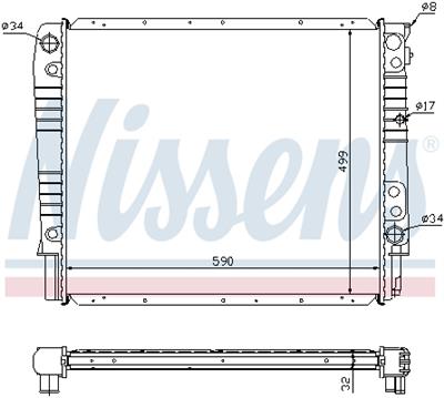 NISSENS 65531A Číslo výrobce: 376721001. EAN: 5707286223394.