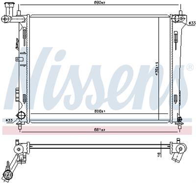NISSENS 66674 EAN: 5707286225152.