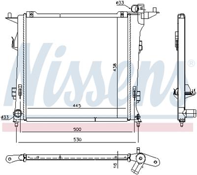 NISSENS 675032 EAN: 5707286397231.