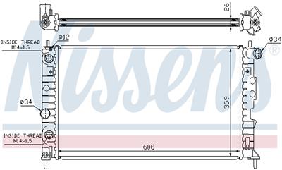 NISSENS 68003A EAN: 5707286229365.