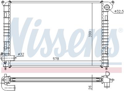 NISSENS 69700A Číslo výrobce: 376749501. EAN: 5707286231313.