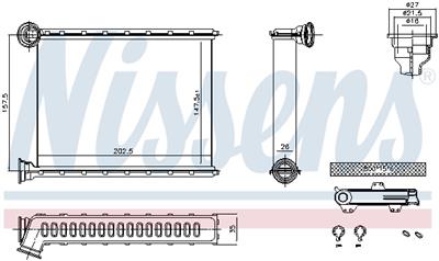 NISSENS 707199 EAN: 5707286479067.