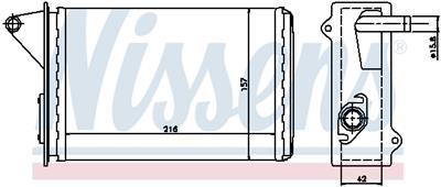 NISSENS 71429 Číslo výrobce: T663R. EAN: 5707286232389.