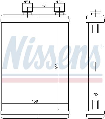 NISSENS 71451 Číslo výrobce: 351308251. EAN: 5707286232532.