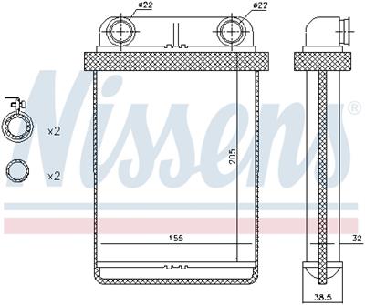 NISSENS 72671 EAN: 5707286355507.