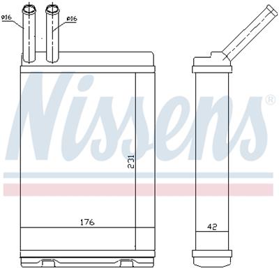 NISSENS 73642 Číslo výrobce: 351308761. EAN: 5707286234840.