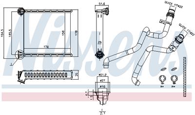 NISSENS 73942 Číslo výrobce: 351511624. EAN: 5707286374560.