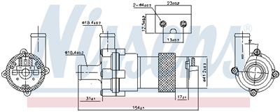 NISSENS 831056 EAN: 5707286486584.