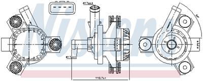 NISSENS 831058 EAN: 5707286486607.