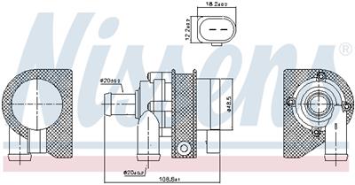 NISSENS 831061 EAN: 5707286486638.