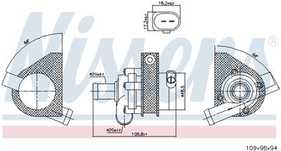NISSENS 831081 EAN: 5707286486836.