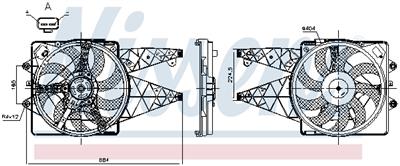 NISSENS 850114 Číslo výrobce: 70819879. EAN: 5707286516496.