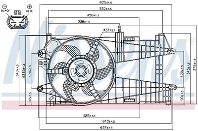 NISSENS 85163 EAN: 5707286242753.
